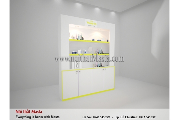KỆ TRƯNG BÀY MỸ PHẨM - MTKTB - 124